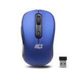 ACT AC5140 | Draadloze Muis | Links- en Rechtshandig | RF | 1600 DPI | Blauw/Zwart - Afbeelding 3