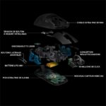 Logitech G Pro | Draadloze Gaming Muis | Links- en Rechtshandig | RF | 25600 DPI | Zwart - Afbeelding 7