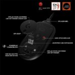 Logitech G Pro | Draadloze Gaming Muis | Links- en Rechtshandig | RF | 25600 DPI | Zwart - Afbeelding 12