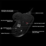 Logitech G Pro | Draadloze Gaming Muis | Links- en Rechtshandig | RF | 25600 DPI | Zwart - Afbeelding 6