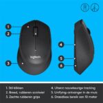 Logitech M330 Silent Plus | Draadloze Muis | Rechtshandig | RF | 1000 DPI | Zwart - Afbeelding 8