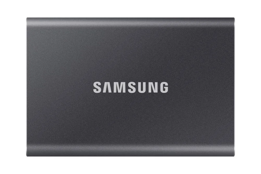 Samsung T7 | Externe SSD | 1TB | USB 3.2 Gen2 | 1.050MB/s read | 1.000MB/s write | Grijs - Afbeelding 1