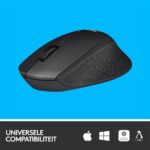 Logitech M330 Silent Plus | Draadloze Muis | Rechtshandig | RF | 1000 DPI | Zwart - Afbeelding 6