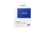 Samsung T7 | Externe SSD | 1TB | USB 3.2 Gen2 | 1.050MB/s Lezen | 1.000MB/s Schrijven | Blauw - Afbeelding 9