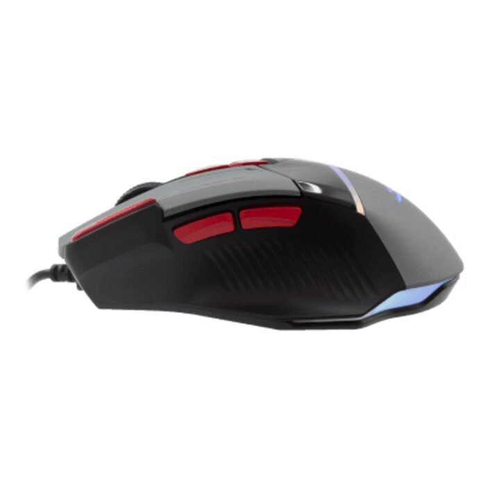Baracuda MANTA RGB | Bekabelde Gaming Muis | Rechtshandig | USB-A | 12800 DPI | Grijs - 3 Baracuda MANTA RGB | Bekabelde Gaming Muis | Rechtshandig | USB-A | 12800 DPI | Grijs - 3