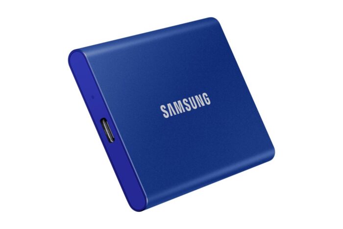 Samsung T7 | Externe SSD | 2TB | USB 3.2 Gen2 | 1.050MB/s Lezen | 1.000MB/s Schrijven | Blauw - 6 Samsung T7 | Externe SSD | 2TB | USB 3.2 Gen2 | 1.050MB/s Lezen | 1.000MB/s Schrijven | Blauw - 6