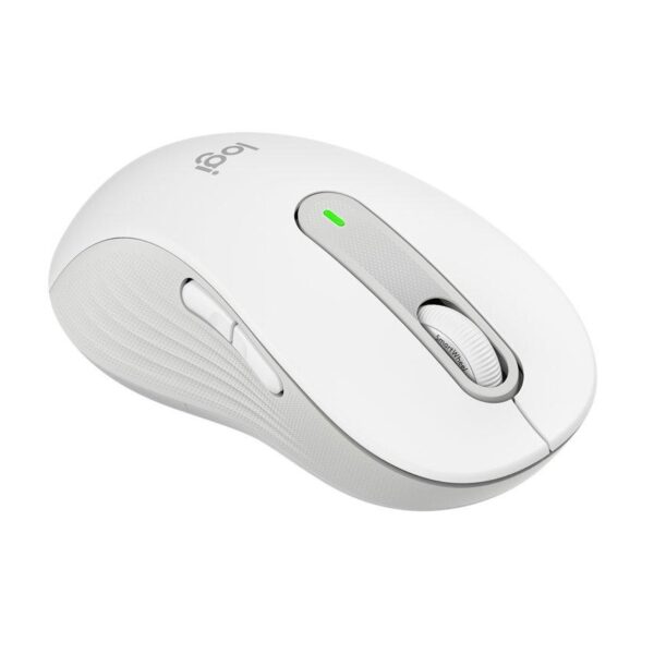Logitech Signature M650 | Draadloze Muis | Linkshandig | RF + Bluetooth | 2000 DPI | Wit