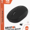 QWARE Wireless Mouse Bristol Zwart - 1
