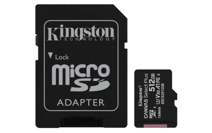 Kingston Canvas Select Plus | SDXC | 512GB | Class 10 | UHS-I U1 - 2 Kingston Canvas Select Plus | SDXC | 512GB | Class 10 | UHS-I U1 - 2