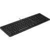 HP 125 | Bedraad Toetsenbord | USB | QWERTY US International | Zwart - 4