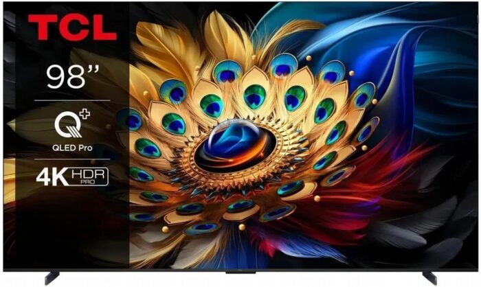 TCL 98C655 98" | Ultra HD 4K QLED Smart TV | Google TV | Dolby Vision & HDR10+ | 60Hz | AI Picture & Sound | Wifi & Bluetooth - 0
