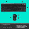 QWERTZ | Logitech MK270 | Draadloze Muis en Toetsenbordcombo | QWERTZ - 9