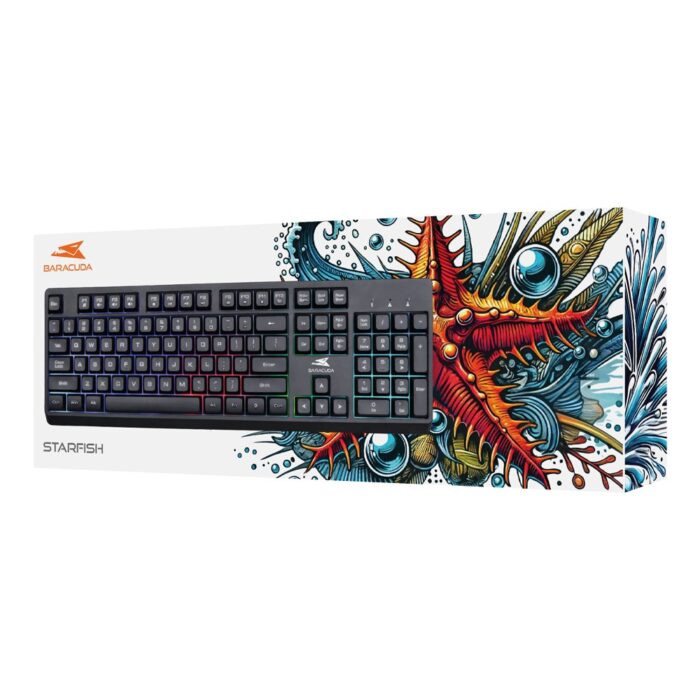 Baracuda STARFISH RGB | Bedraad Gaming Toetsenbord | QWERTY - 5 Baracuda STARFISH RGB | Bedraad Gaming Toetsenbord | QWERTY - 5
