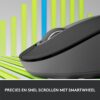 Logitech Signature M650 | Draadloze Muis | Linkshandig | RF + Bluetooth | 2000 DPI | Grafiet - 6