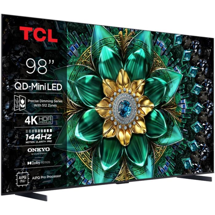 TCL 98Q6C 98" | 4K Ultra HD QD-MiniLED Smart TV | Google TV + Wifi | Dolby Vision | Quantum Dot | 120Hz - 3 TCL 98Q6C 98" | 4K Ultra HD QD-MiniLED Smart TV | Google TV + Wifi | Dolby Vision | Quantum Dot | 120Hz - 3