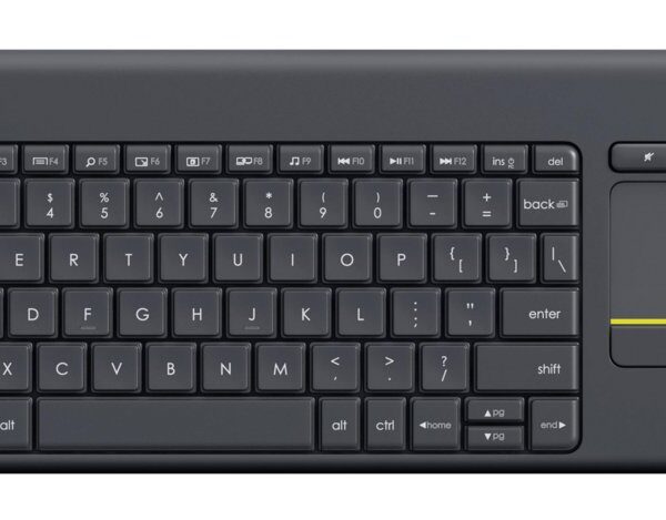Logitech K400 | Draadloos Toetsenbord met Touchpad | QWERTY