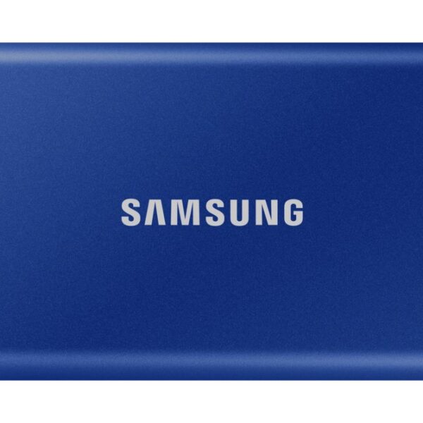Samsung T7 | Externe SSD | 2TB | USB 3.2 Gen2 | 1.050MB/s Lezen | 1.000MB/s Schrijven | Blauw