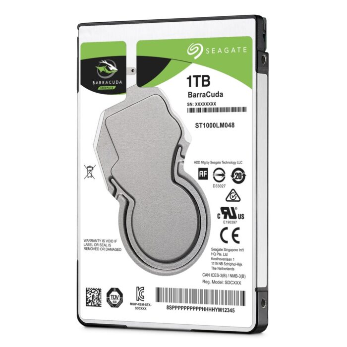 Seagate Barracuda HDD 2.5" | 1TB SATA III | 5400RPM - 3 Seagate Barracuda HDD 2.5" | 1TB SATA III | 5400RPM - 3