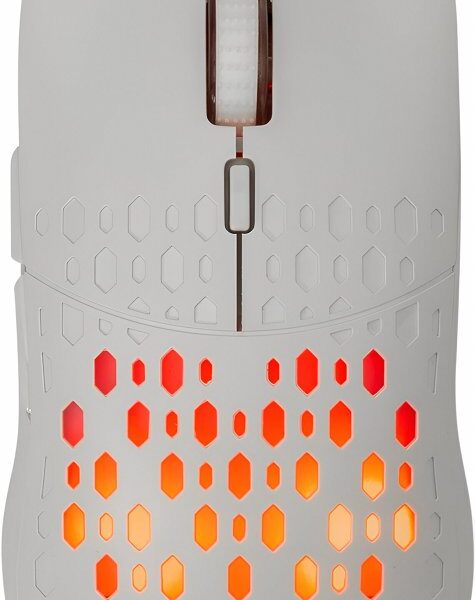 Baracuda OCTOPUS RGB | Bekabelde Gaming Muis | Rechtshandig | USB-A | 3600 DPI | Wit