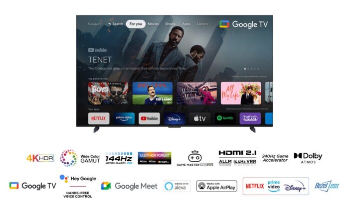 TCL 98P749 | 98'' Ultra HD 4K | LED Smart TV | Wifi | Google TV | HDR10+ | 144Hz - 3 TCL 98P749 | 98'' Ultra HD 4K | LED Smart TV | Wifi | Google TV | HDR10+ | 144Hz - 3