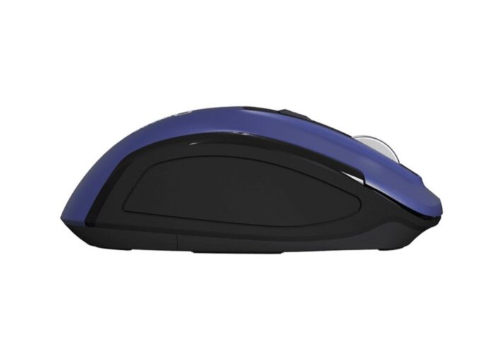 Qware Glasgow | Draadloze Muis | Rechtshandig | RF + Bluetooth | 1600 DPI | Blauw/Zwart - 3 Qware Glasgow | Draadloze Muis | Rechtshandig | RF + Bluetooth | 1600 DPI | Blauw/Zwart - 3