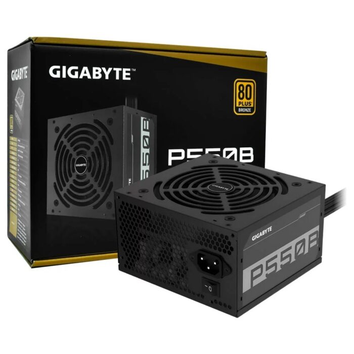 Gigabyte P550B | 550W Bronze | 20+4 Pin | ATX | Zwart | Voeding - 0 Gigabyte P550B | 550W Bronze | 20+4 Pin | ATX | Zwart | Voeding - 0