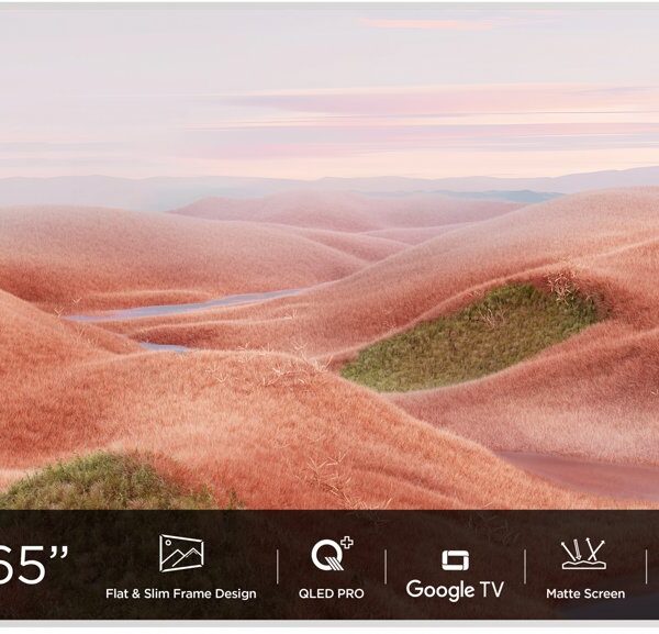 TCL NXTFRAME 65A300W | 65" 4K Ultra HD QLED Smart TV | Google TV | Dolby Vision | 120Hz