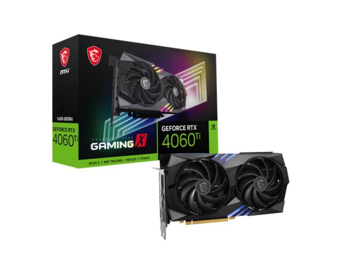 MSI GeForce RTX 4060 Ti GAMING X | 16GB GDDR6 VRAM | Videokaart | GPU | Nvidia - 0