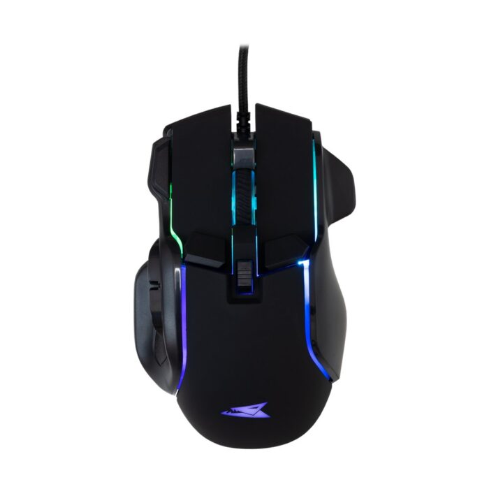 Baracuda PIRANHA RGB | Bedrade Gaming Muis | USB-A | 7200 DPI | Zwart - 0 Baracuda PIRANHA RGB | Bedrade Gaming Muis | USB-A | 7200 DPI | Zwart - 0