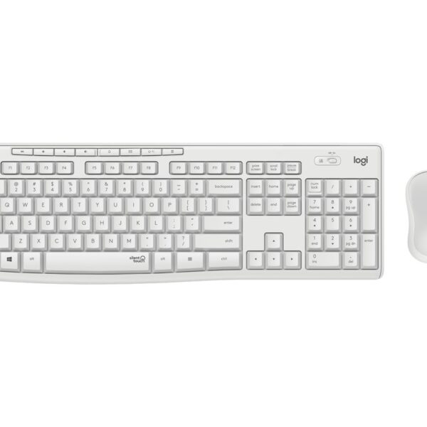 QWERTZ | Logitech MK295 Wit | Draadloze Muis en Toetsenbordcombo | QWERTZ