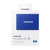 Samsung T7 | Externe SSD | 2TB | USB 3.2 Gen2 | 1.050MB/s Lezen | 1.000MB/s Schrijven | Blauw - 7