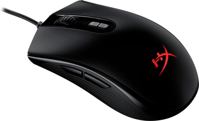 HyperX Pulsefire Core | Bekabelde Gaming Muis | Rechtshandig | USB-A | 6200 DPI | Zwart - 1 HyperX Pulsefire Core | Bekabelde Gaming Muis | Rechtshandig | USB-A | 6200 DPI | Zwart - 1