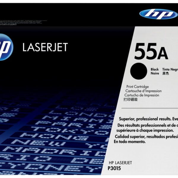 HP 55A (CE255A) | Tonercartridge | Origineel | Zwart | LaserJet
