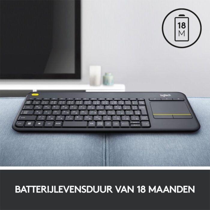 Logitech K400 | Draadloos Toetsenbord met Touchpad | QWERTY - 7 Logitech K400 | Draadloos Toetsenbord met Touchpad | QWERTY - 7