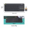 Logitech K400 | Draadloos Toetsenbord met Touchpad | QWERTY - 8