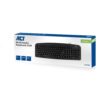 ACT AC5400 | Toetsenbord | USB | QWERTY US | Zwart - 1