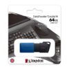 Kingston DataTraveler Exodia M | 64GB USB-A 3.2 Flash Drive | Zwart/Blauw - 2