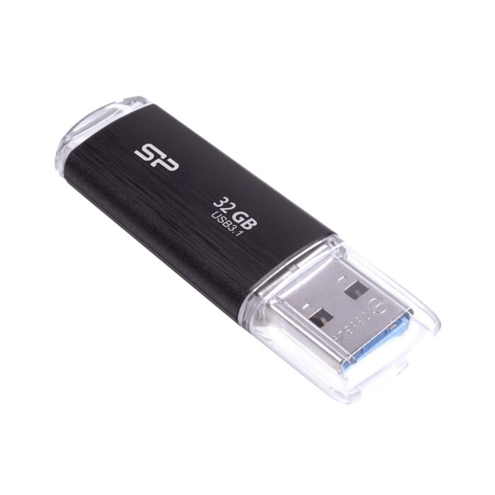 Silicon Power Blaze B02 | 32GB USB-A 3.2 Flash Drive | Zwart - 3 Silicon Power Blaze B02 | 32GB USB-A 3.2 Flash Drive | Zwart - 3