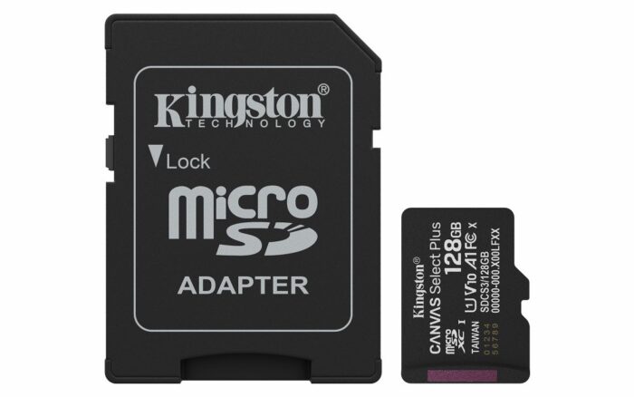 Kingston Technology microSDXC 128GB | Canvas Select Plus Gen3 | 150MB/s | A1 | + Adapter - 0