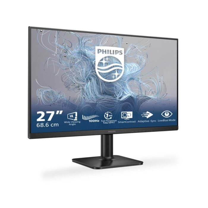 Philips 27E2N1100L/00 | 27" Full HD VA Monitor | 100Hz | 1ms | HDMI & VGA | Adaptive Sync | LowBlue Mode | Flicker-Free | Zwart - 3 Philips 27E2N1100L/00 | 27" Full HD VA Monitor | 100Hz | 1ms | HDMI & VGA | Adaptive Sync | LowBlue Mode | Flicker-Free | Zwart - 3