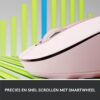 Logitech Signature M650 | Draadloze Muis | Rechtshandig | RF + Bluetooth | 2000 DPI | Roze - 6