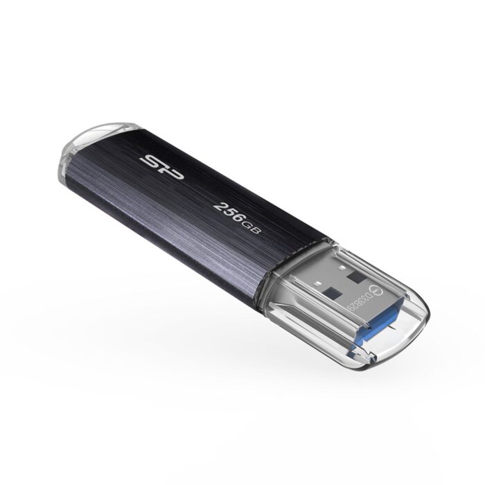 Silicon Power Blaze B02 | 256GB USB-A 3.2 Flash Drive | Zwart - 1 Silicon Power Blaze B02 | 256GB USB-A 3.2 Flash Drive | Zwart - 1