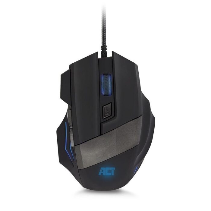 ACT AC5000 | Bedrade Gaming Muis | Rechtshandig | USB-A | 3200 DPI | Zwart - 0 ACT AC5000 | Bedrade Gaming Muis | Rechtshandig | USB-A | 3200 DPI | Zwart - 0