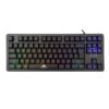 Baracuda KRILL RGB | Tenkeyless Bedraad Gaming Toetsenbord | QWERTY | Zwart - 0