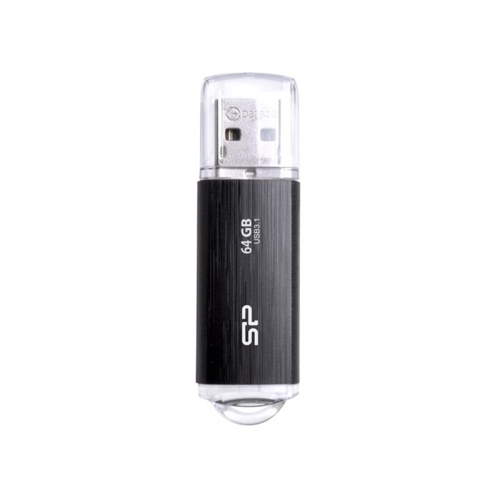 Silicon Power Blaze B02 | 64GB USB-A 3.2 Flash Drive | Zwart - 0 Silicon Power Blaze B02 | 64GB USB-A 3.2 Flash Drive | Zwart - 0