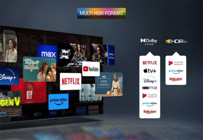 TCL 85C69B 85" | 4K Ultra HD QLED Smart TV | Google TV + Wifi | Dolby Vision | Quantum Dot met Levendige Kleuren | 60Hz - 9 TCL 85C69B 85" | 4K Ultra HD QLED Smart TV | Google TV + Wifi | Dolby Vision | Quantum Dot met Levendige Kleuren | 60Hz - 9