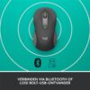 Logitech Signature M650 for Business | Draadloze Muis | Rechtshandig | RF + Bluetooth | 4000 DPI | Grafiet - 10