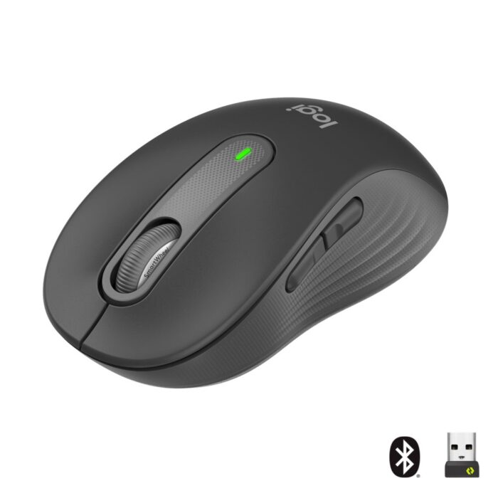 Logitech Signature M650 for Business | Draadloze Muis | Rechtshandig | RF + Bluetooth | 4000 DPI | Grafiet - 6 Logitech Signature M650 for Business | Draadloze Muis | Rechtshandig | RF + Bluetooth | 4000 DPI | Grafiet - 6