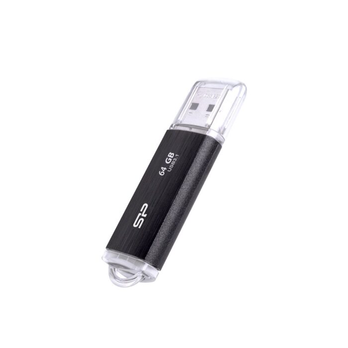 Silicon Power Blaze B02 | 64GB USB-A 3.2 Flash Drive | Zwart - 1 Silicon Power Blaze B02 | 64GB USB-A 3.2 Flash Drive | Zwart - 1