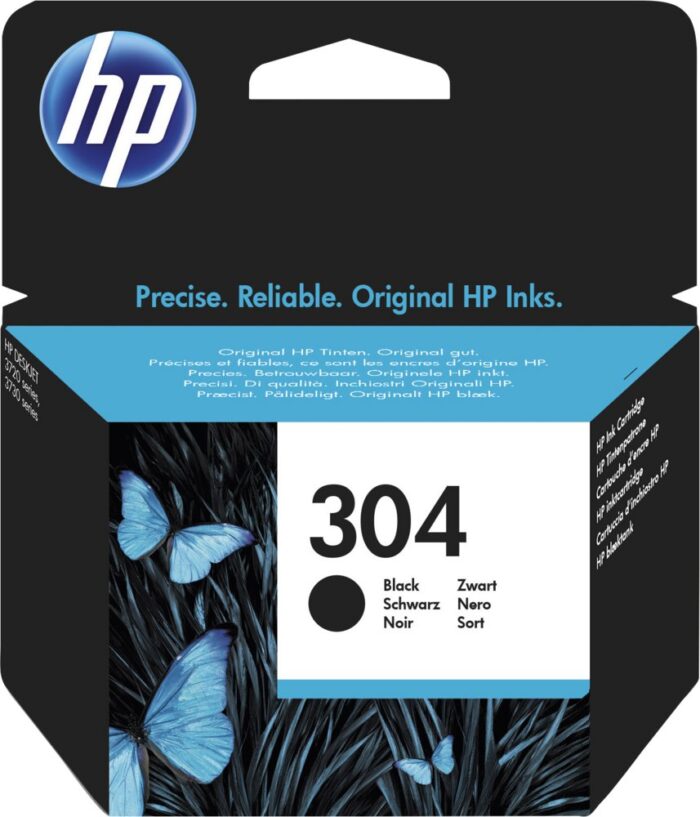 HP 304 | Originele Zwarte Inktcartridge - 0
